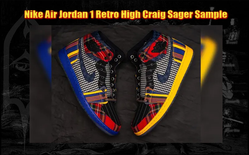 Nike Air Jordan 1 Retro High Craig Sager Sample