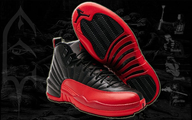 Nike Air Jordan 12 Flu Game Sepatu Legendaris Sejarah Ikonik