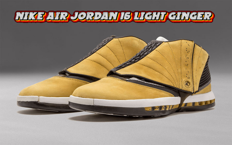 Nike Air Jordan 16 Light Ginger Sepatu Ikonik Sentuhan Klasik